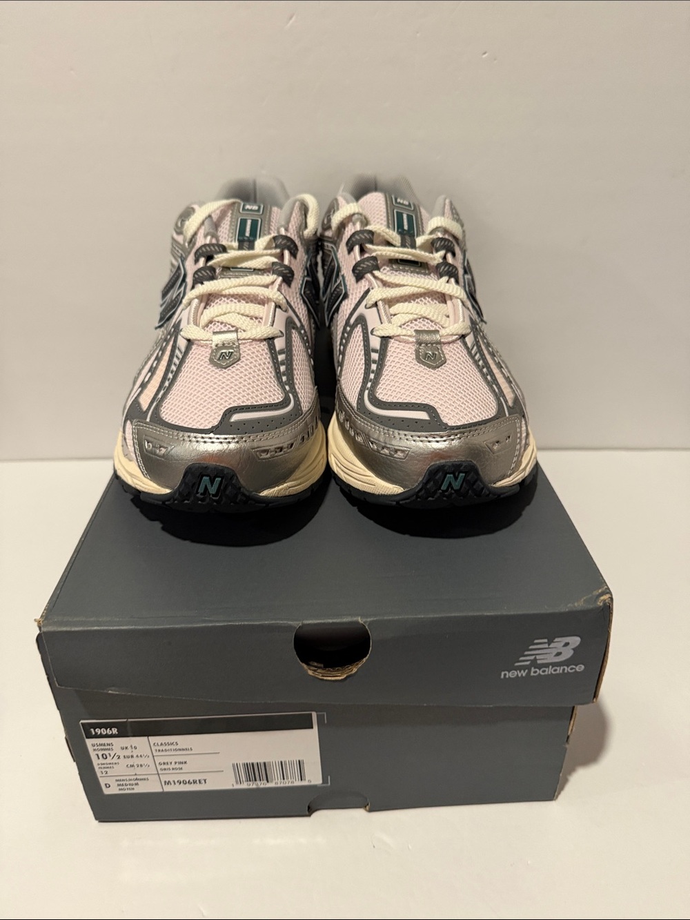 New Balance 1906R ‘Granite Metallic Pink' Sz: 10.5 (M1906RET) - Picture 2 of 5